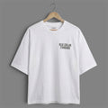 The First Shift Tee in Primer, front view — cropped, oversized boxy fit pigment-dyed cotton t-shirt