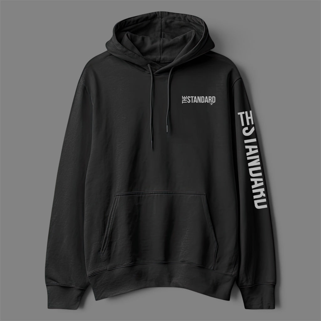 Blue Collar Standard Standard Sleeve Hoodie in an oversized fit with dropped shoulders