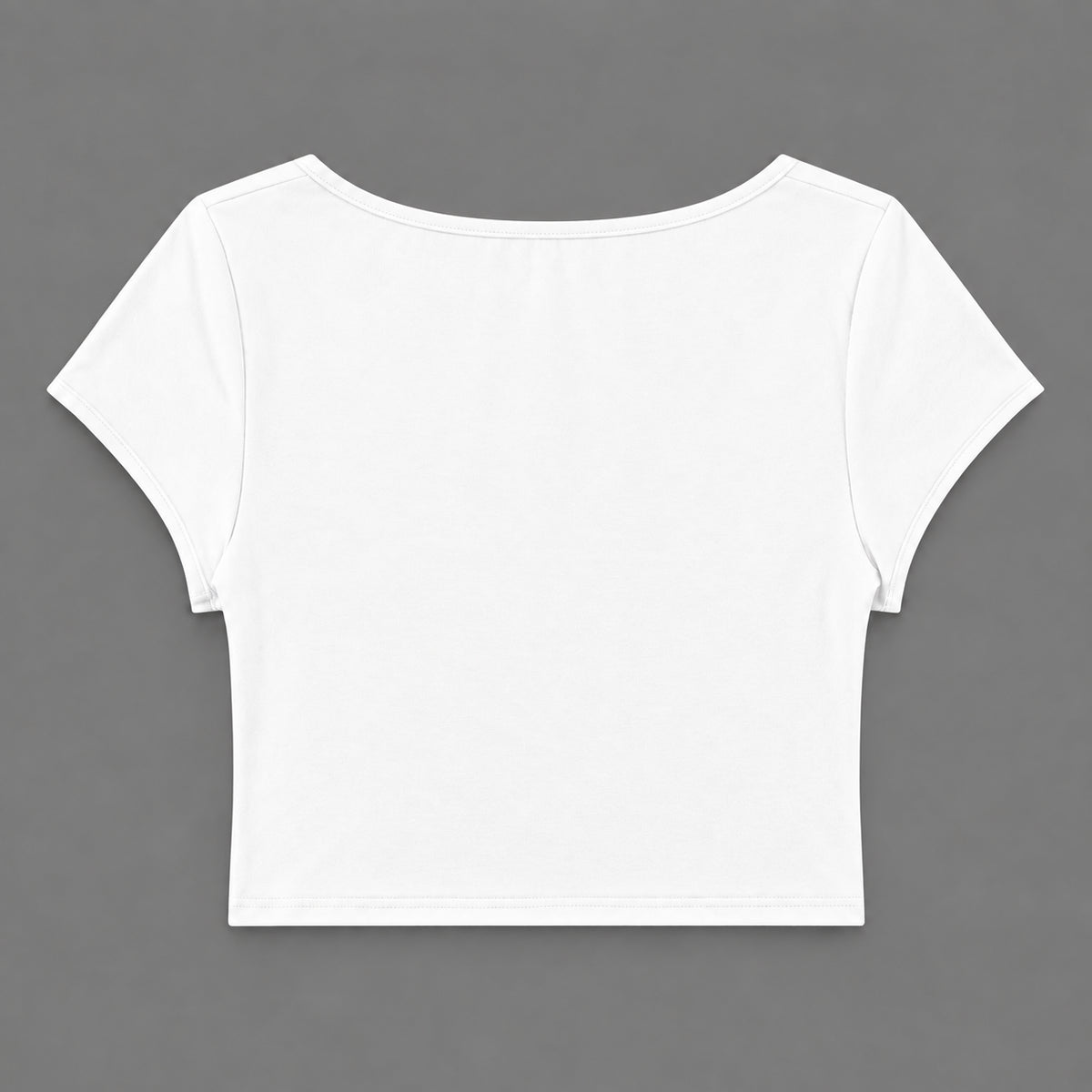 Baseline Crop Tee — Cap Sleeve