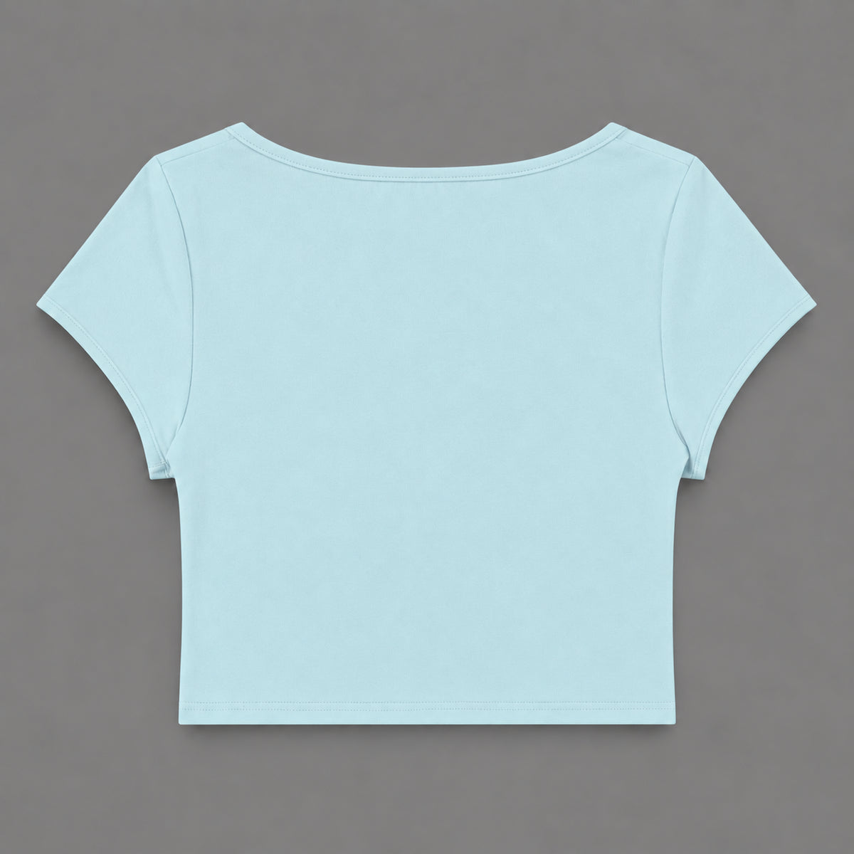 Baseline Crop Tee — Cap Sleeve